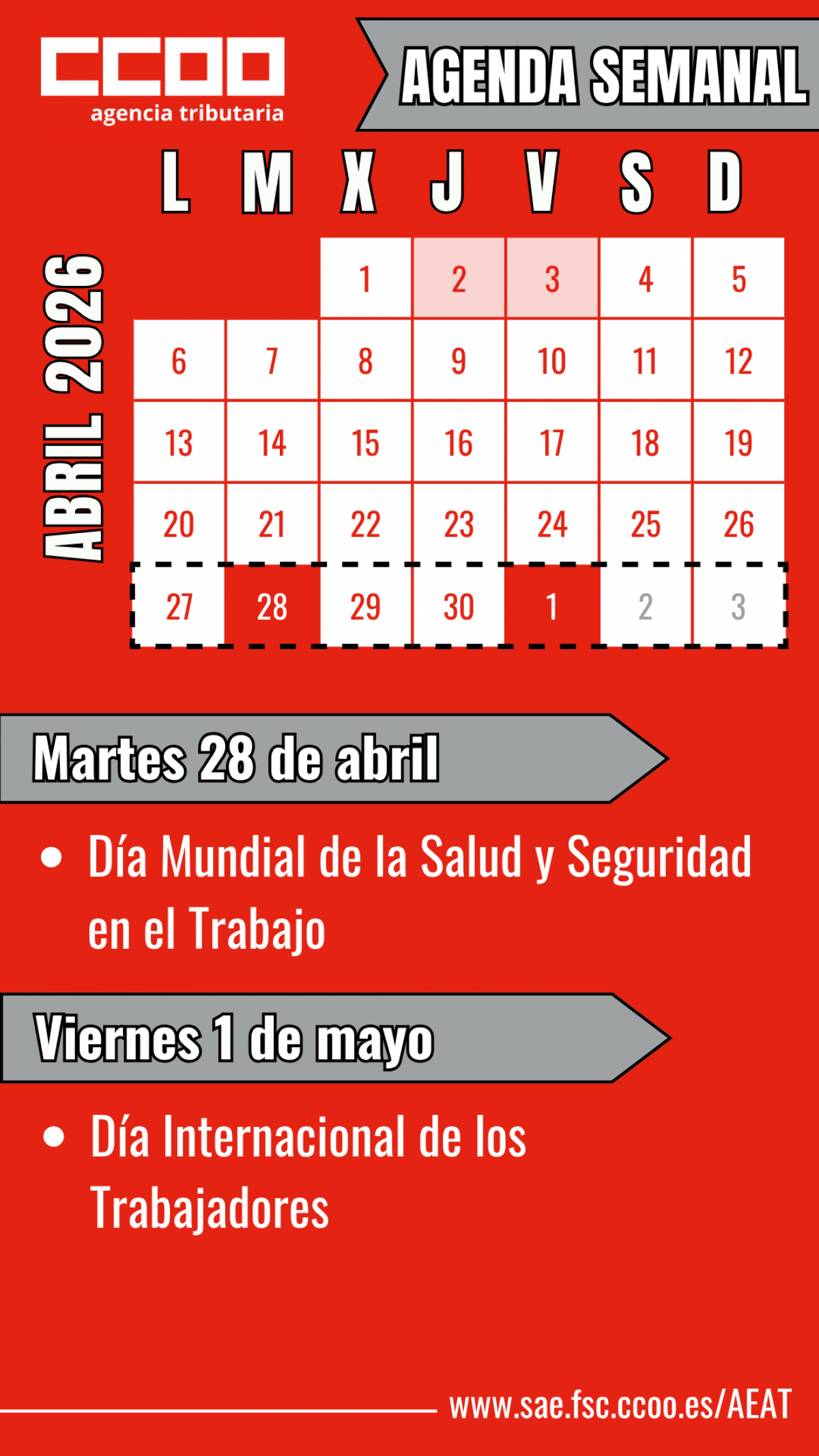Agenda Semanal