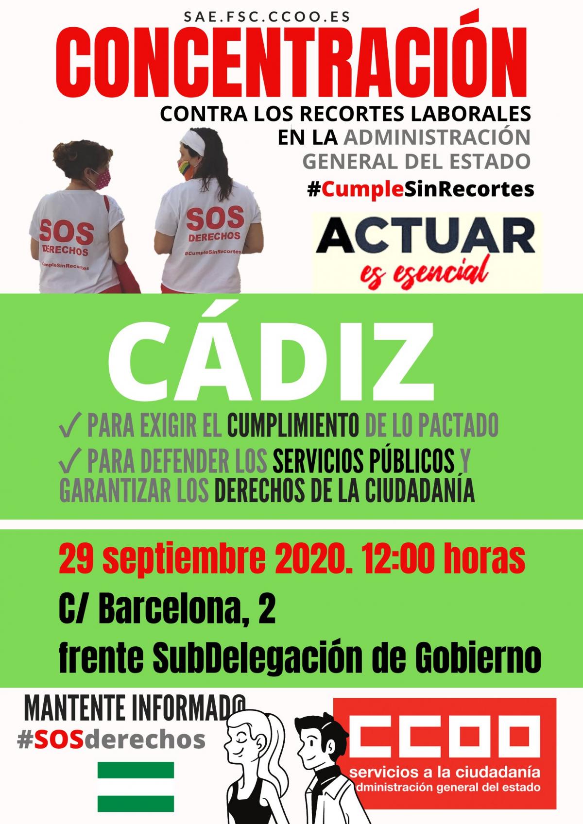 Concentración Cádiz 20200929