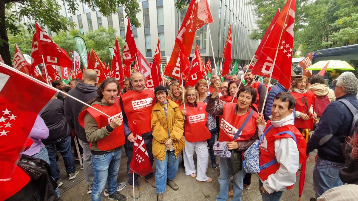 Concentraciones 30 octubre 2025 frente al Ministerio para la Transformación Digital y Función Pública