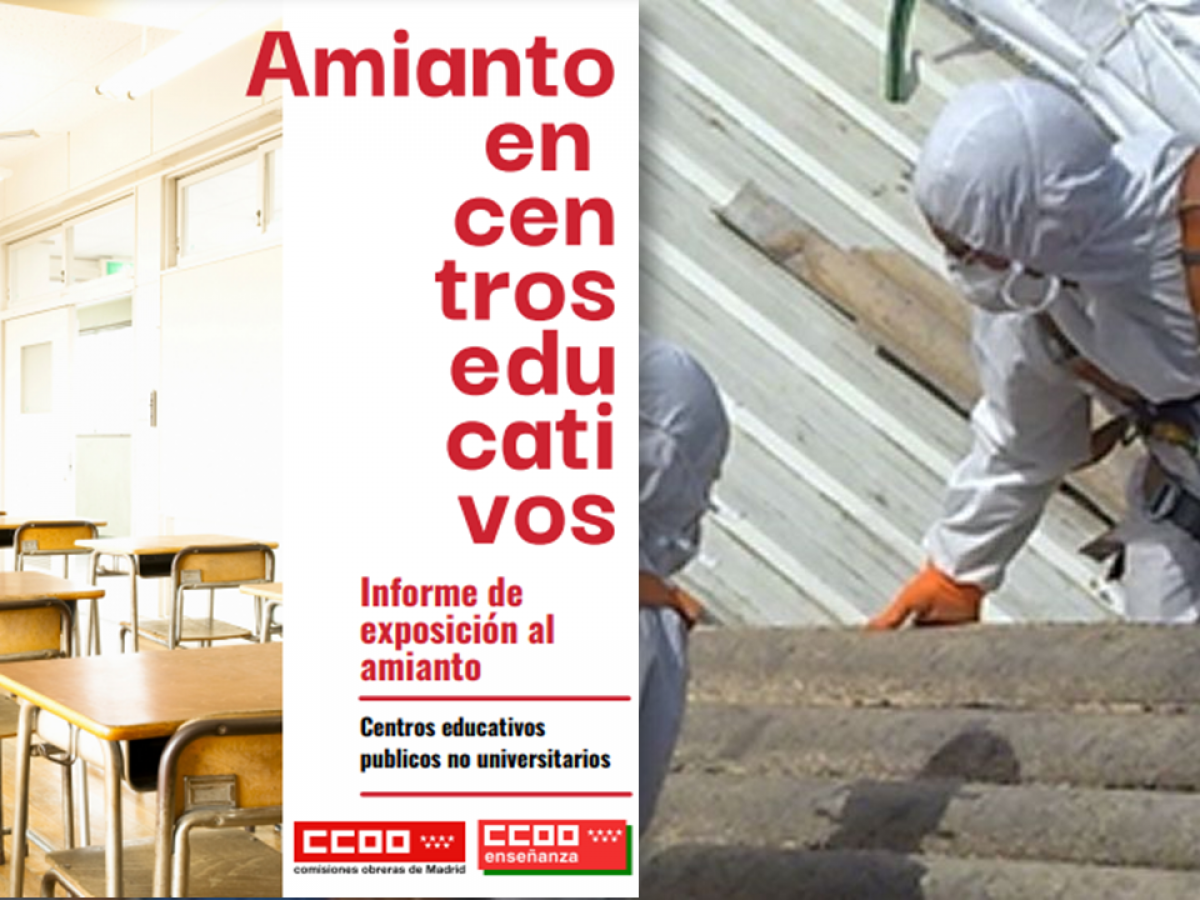 CCOO critica el programa de desamiantado en la ciudad de Madrid