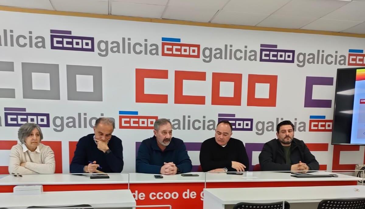 CCOO de Industria de Galicia explicó hace unos días a la prensa el contenido de la sentencia