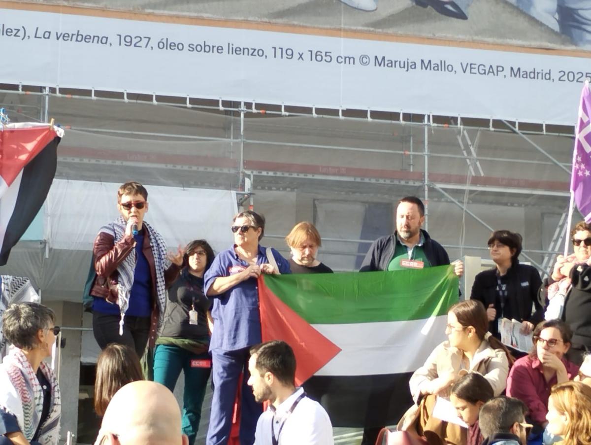 Concentraciones y Paros en apoyo al pueblo Palestino (15 octubre 2025)