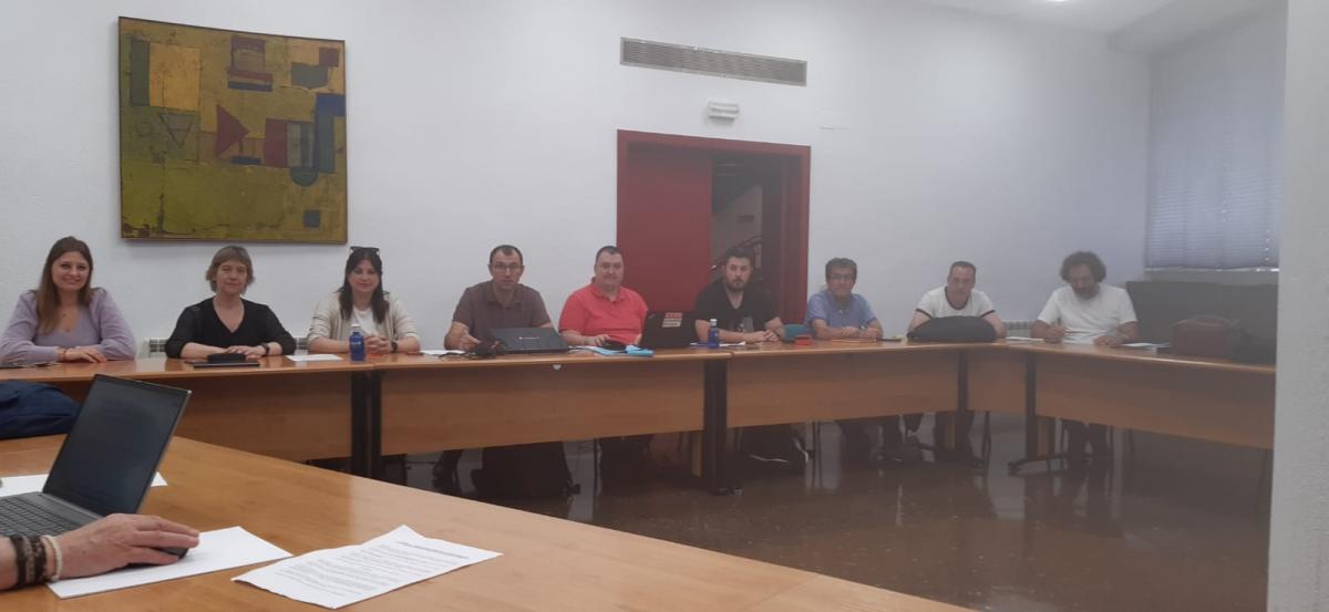 Representantes de CCOO en la comisión negociadora del Convenio de Conservas Vegetales