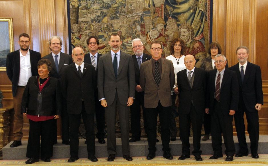 El Jefe del Estado recibe a la Fundación Abogados de Atocha