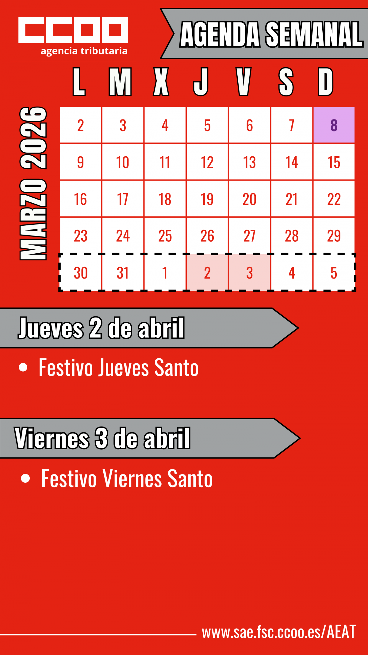 Agenda Semanal