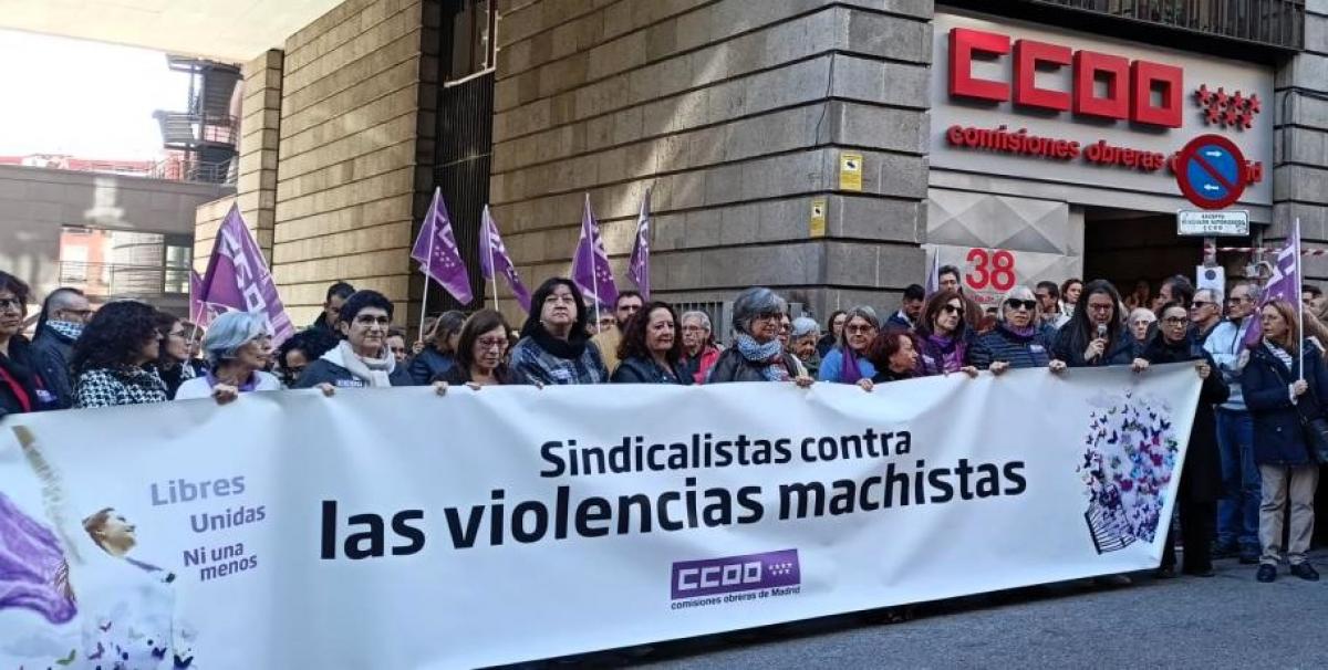 Sindicalistas contra las violencias machistas