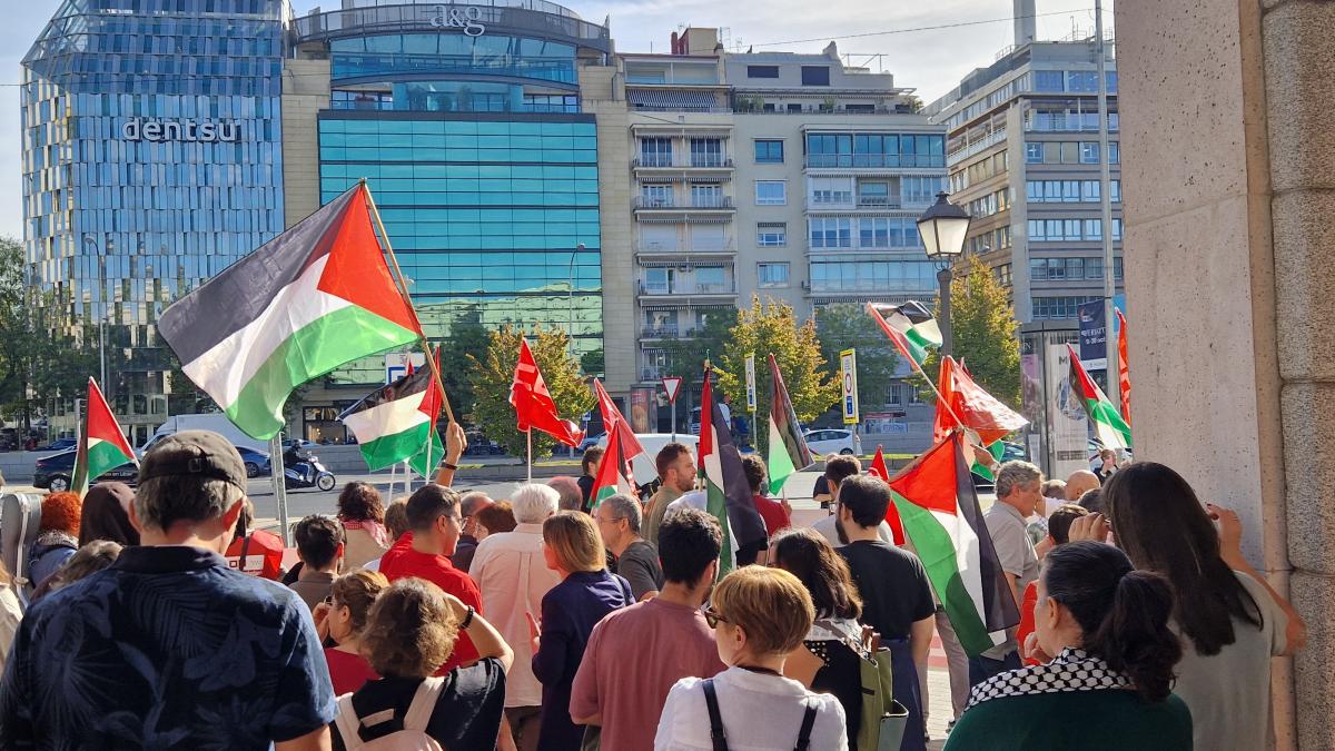 Concentraciones y Paros en apoyo al pueblo Palestino (15 octubre 2025)