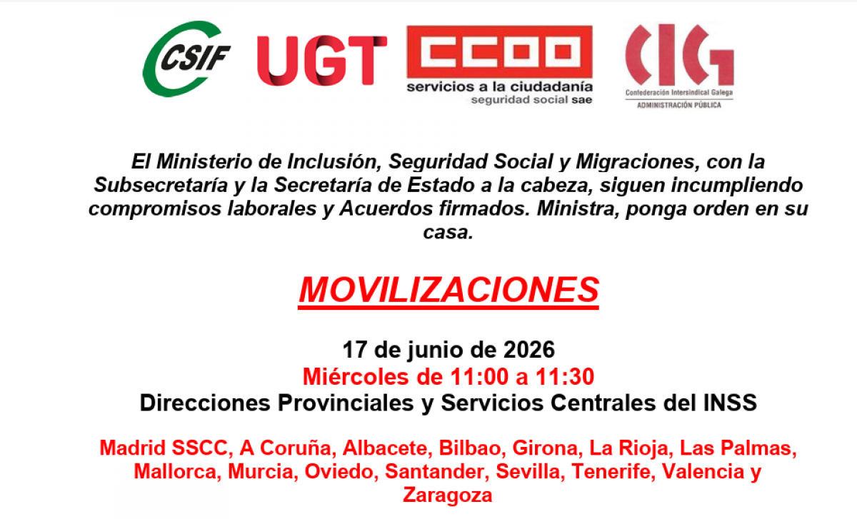 Movilizaciones