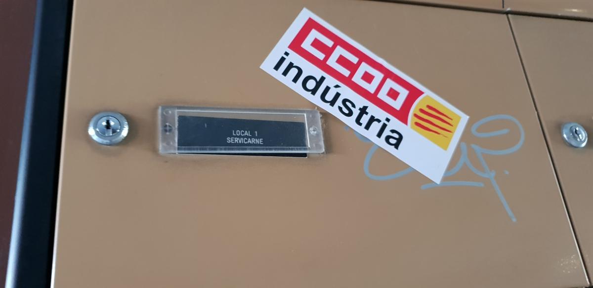 Concentración a las puertas de Servicarne en Barcelona hace cuatro años