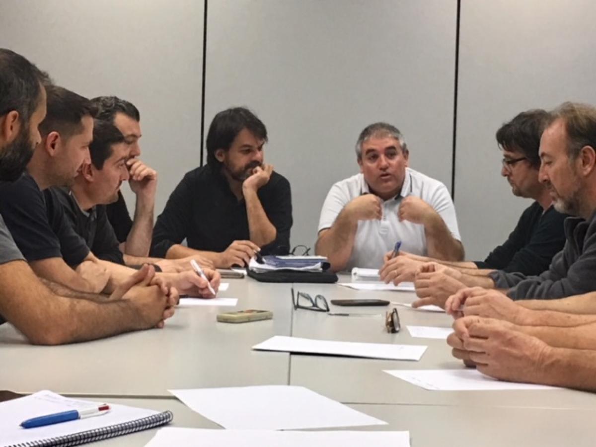 Un momento de la reunión