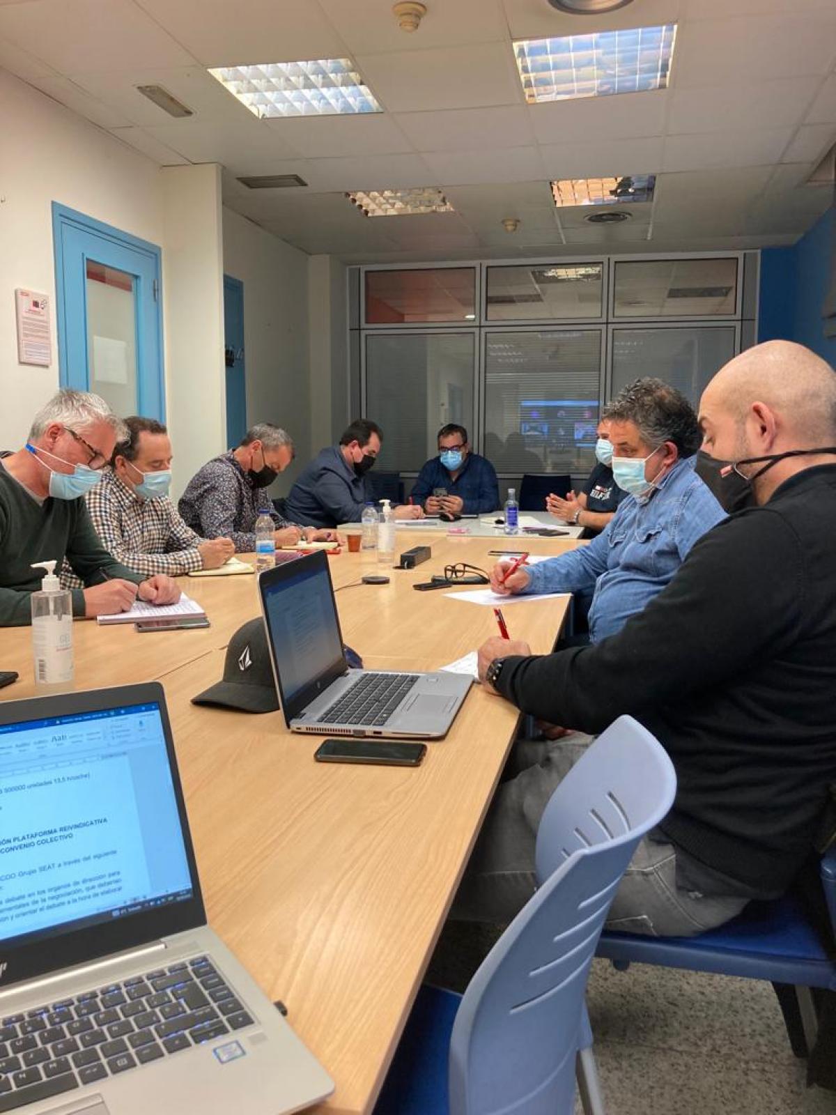 Reunión de la coordinadora sectorial de Constructores del Auto de CCOO de Industria