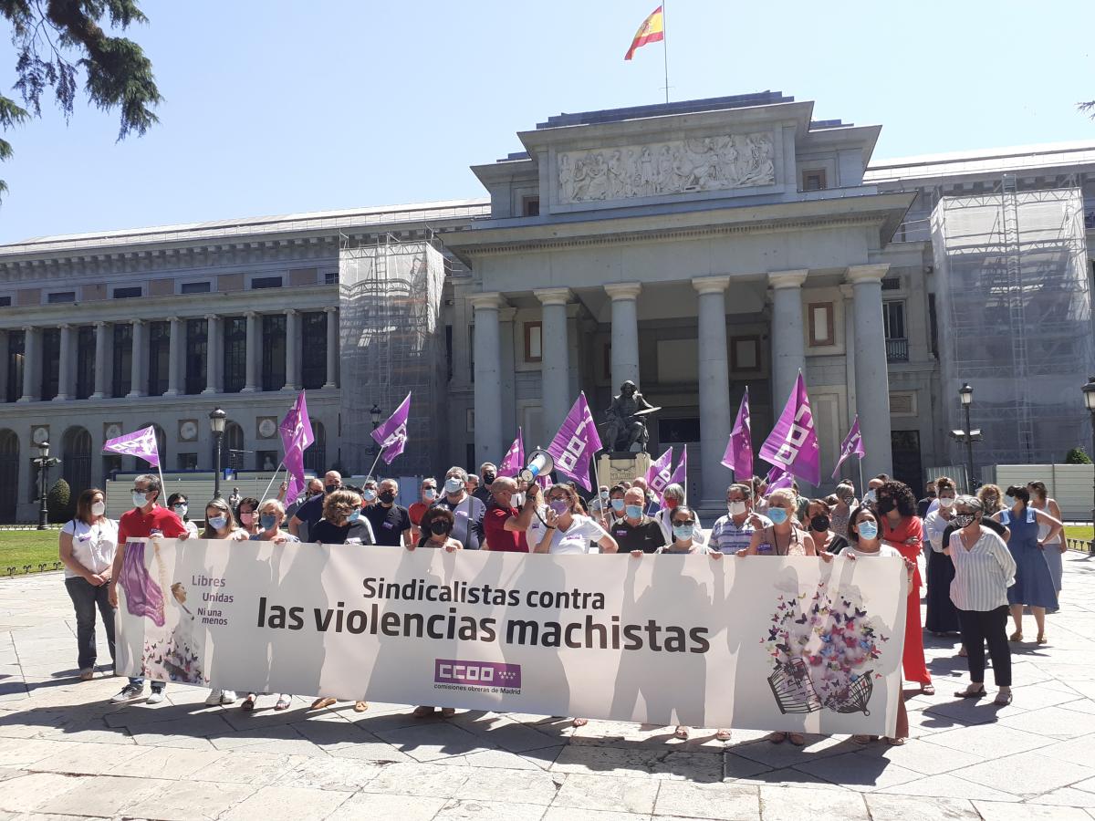 Concentración contra la violencia machista