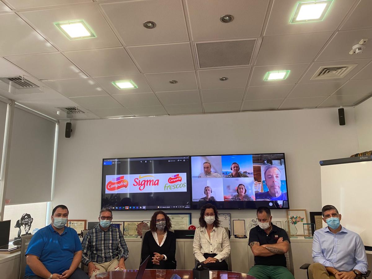 Firma del acuerdo del Teletrabajo del Grupo Campofrío