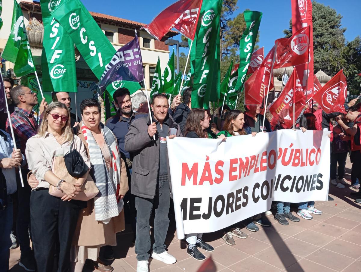 concentración en Valencia