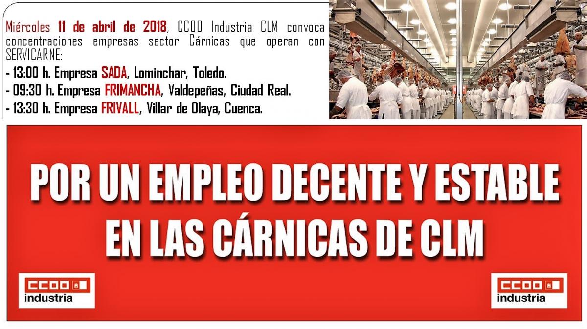 Concentraciones sector cárnico