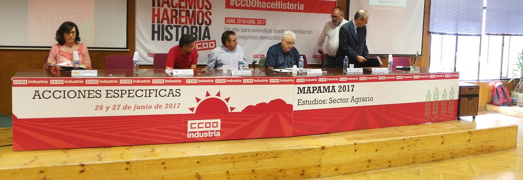 Un centenar de sindicalistas participa en Madrid en la jornada monográfica sobre el campo