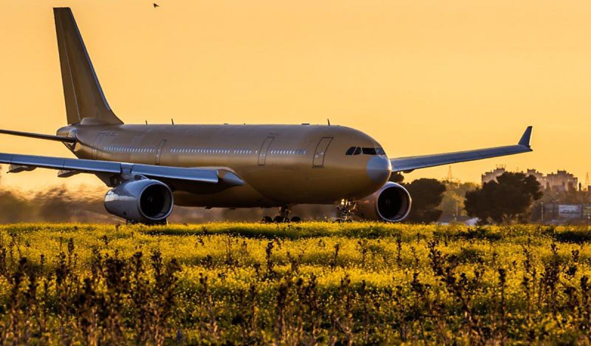 Un A330MRTT despega de Airbus Getafe y pone rumbo a China