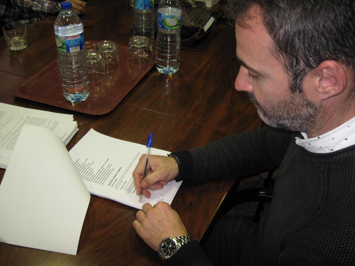 Firma Convenio Confiterías I